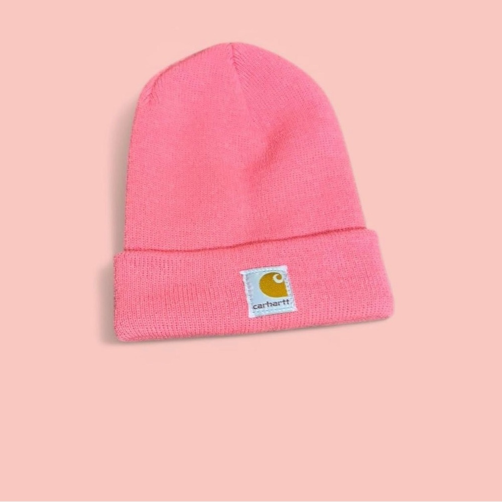 Pink Carhartt Beanie